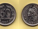 50 Centavos Argentina 1957 KM# 56. Subida por concordiense